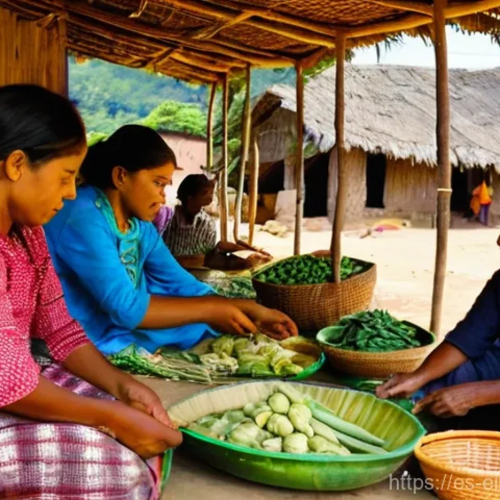 원주민 생태지혜와 자원 순환 - **Prompt:** A wise, elderly Indigenous shaman, with a serene expression and dressed in intricately w...